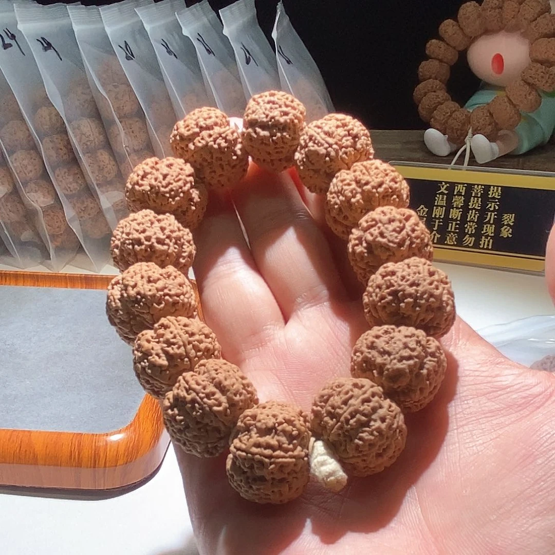 金刚菩提吊坠私人订制超头六瓣菠萝蜜22mm