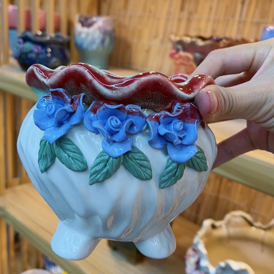 【闪购商品】陶瓷花盆