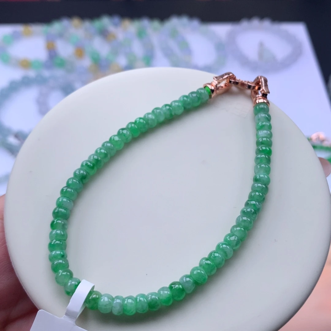 翡翠未镶嵌手链翡翠