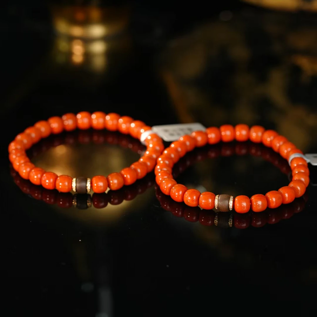 【初见珠宝】南红手串5-1C410X48【多样性发一件】