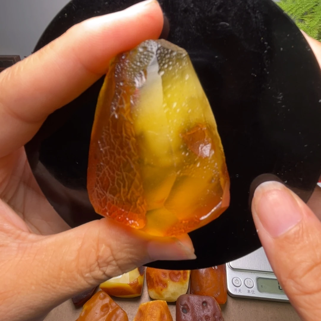 定制琥珀未镶嵌琥珀蜜蜡原石定制