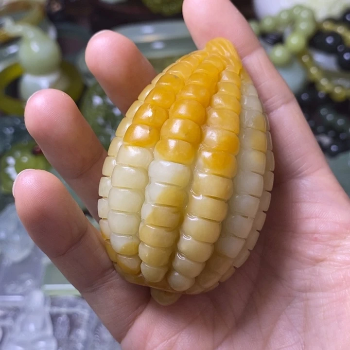 岫玉岫玉手把未镶嵌吉***、