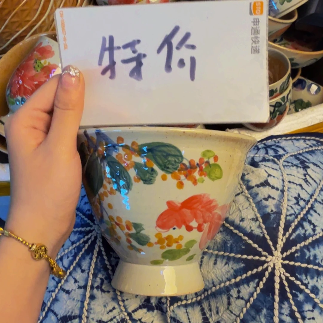 瓷片景德镇陶瓷手工手绘
