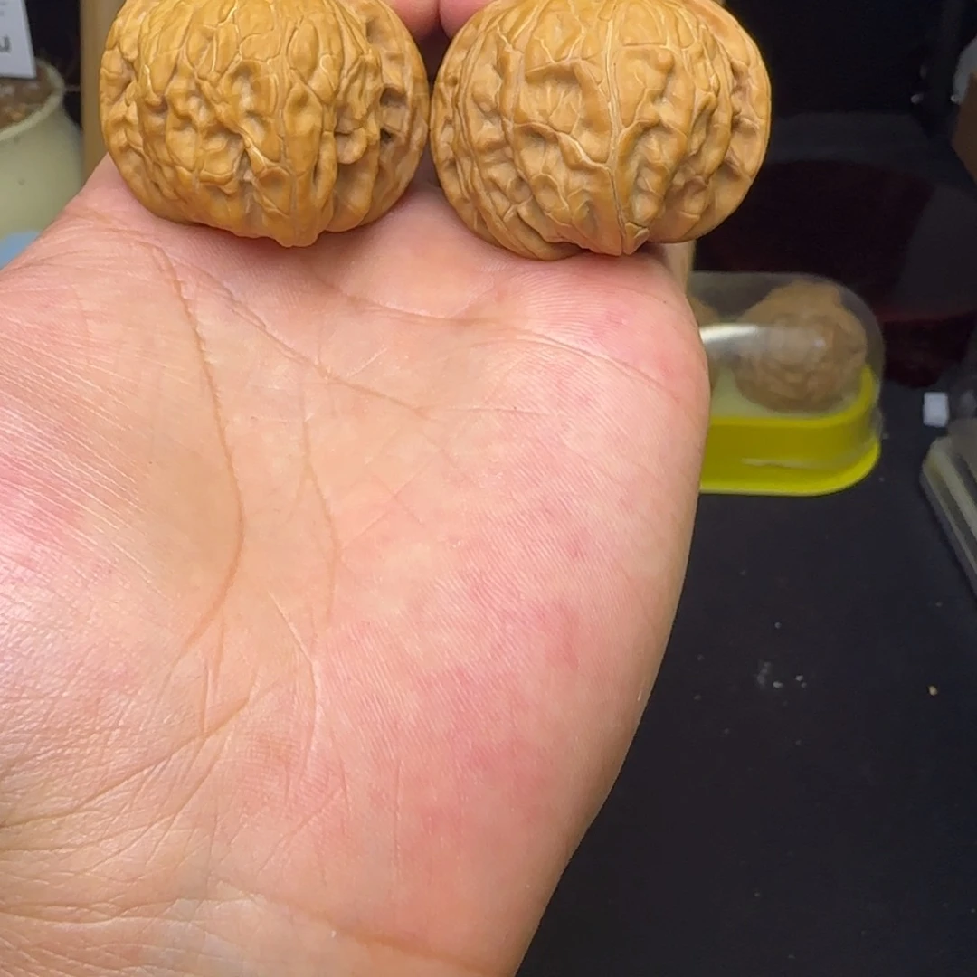 文玩核桃吊坠40尺全品乾隆磨