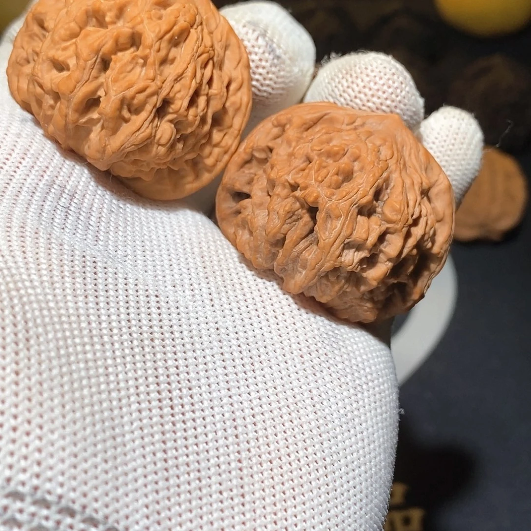 吊坠文玩核桃山地虎头41尺寸