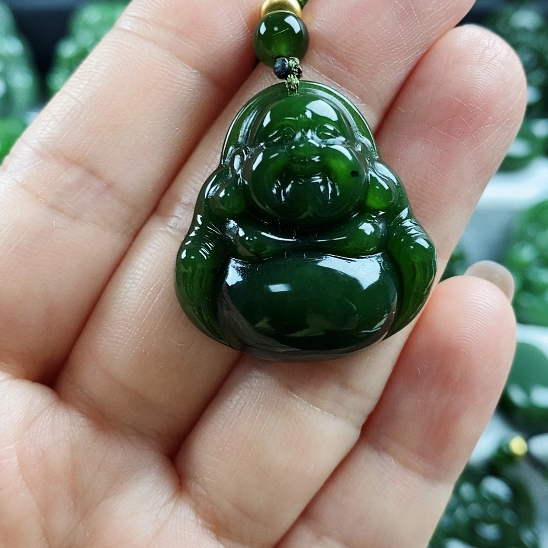 和田玉（碧玉）未镶嵌颈饰