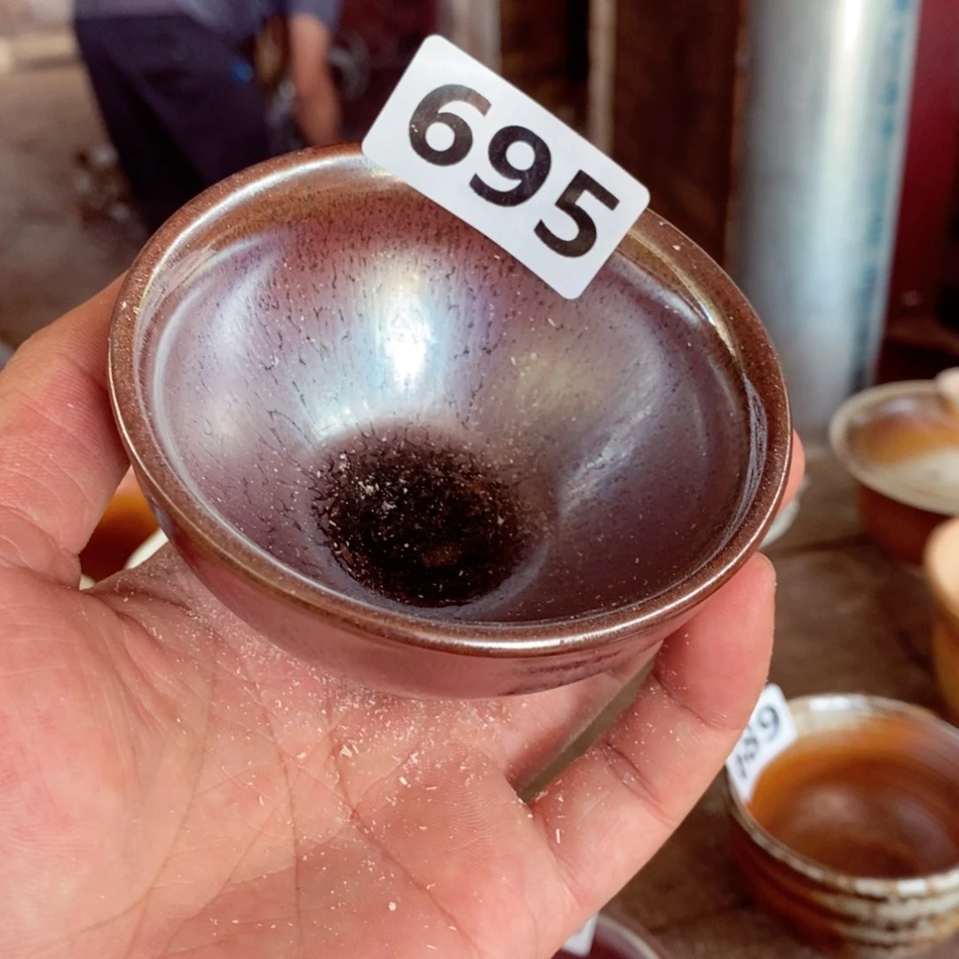 柴烧茶具陶瓷杯子