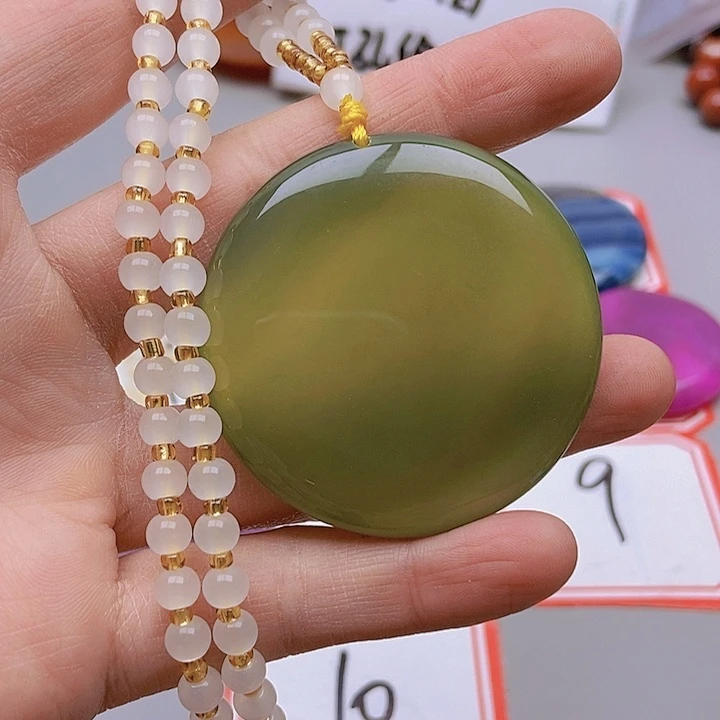 【闪购商品】玛瑙/玉髓珠宝半成品未镶嵌好*缘