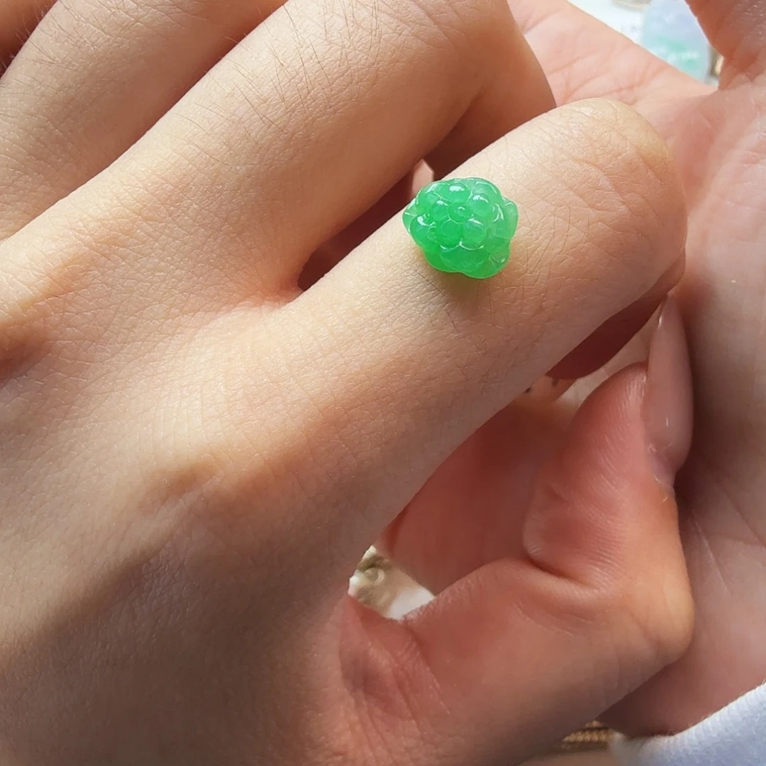 翡翠散珠翡翠珠子