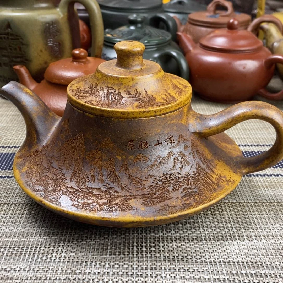 小***华茶壶紫砂微瑕不退不不