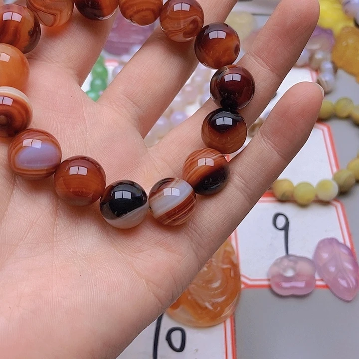 【闪购商品】玛瑙/玉髓未镶嵌珠宝半成品玉*