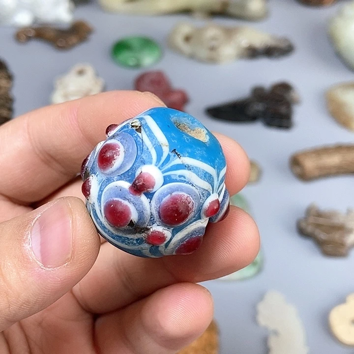 和田玉未镶嵌颈饰48