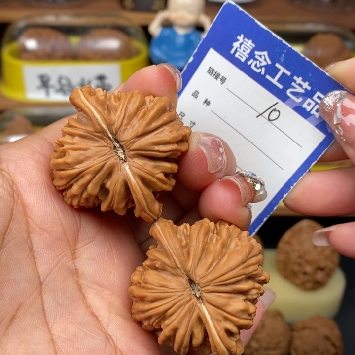 文玩核桃吊坠41四座楼