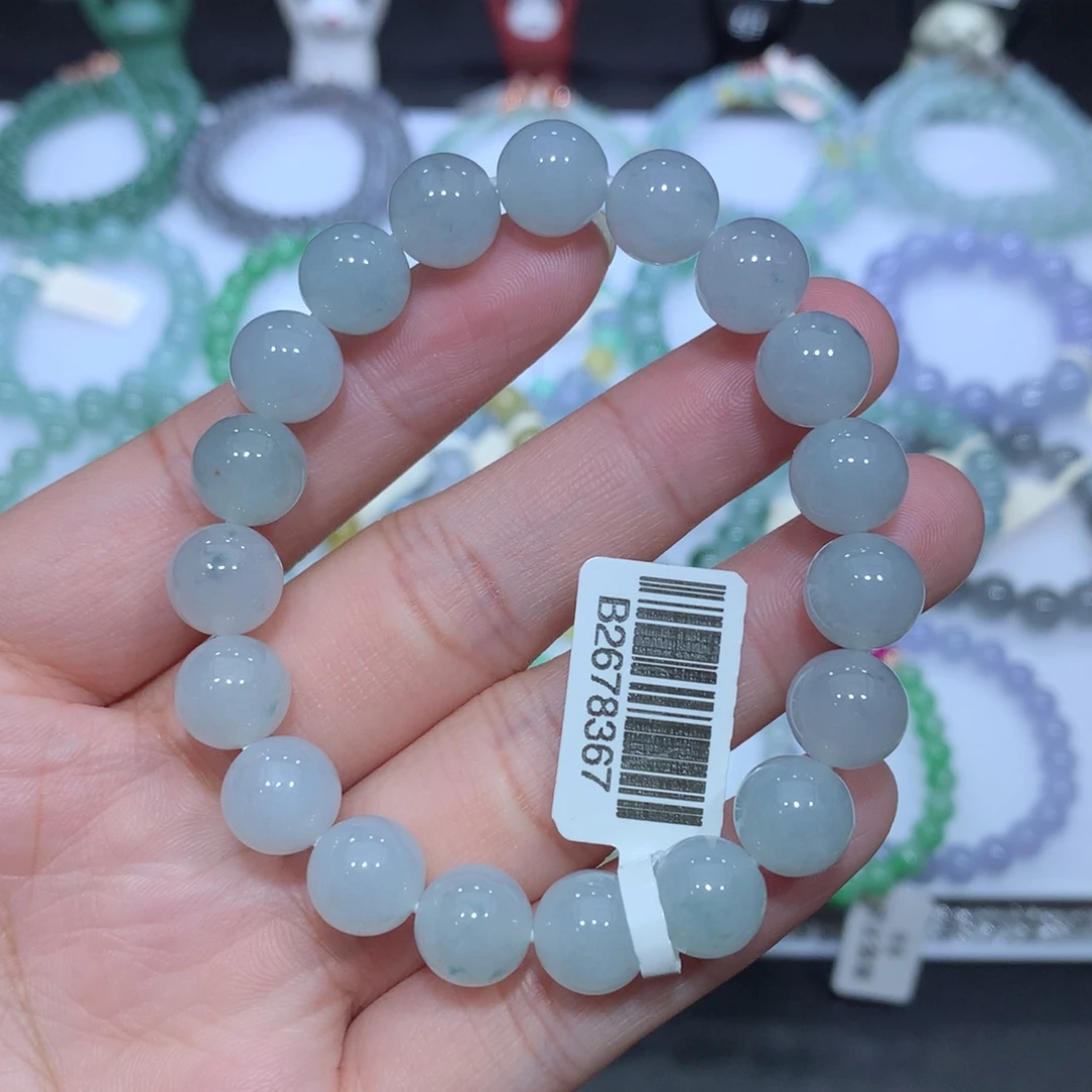 翡翠未镶嵌手串天然