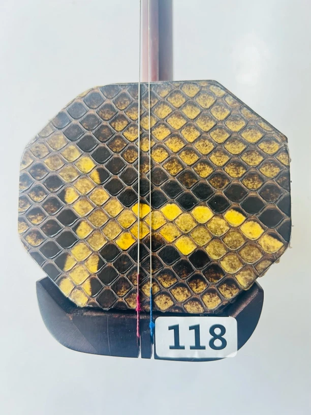 118号精品八角小叶紫檀，二泉两用琴二胡乐器二胡，一级料。