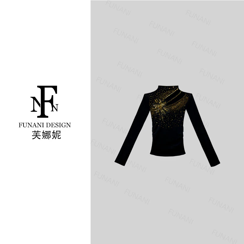 【芙娜妮】保暖秋冬新款百搭加绒2025打底衫气质针织衫女F2531038A