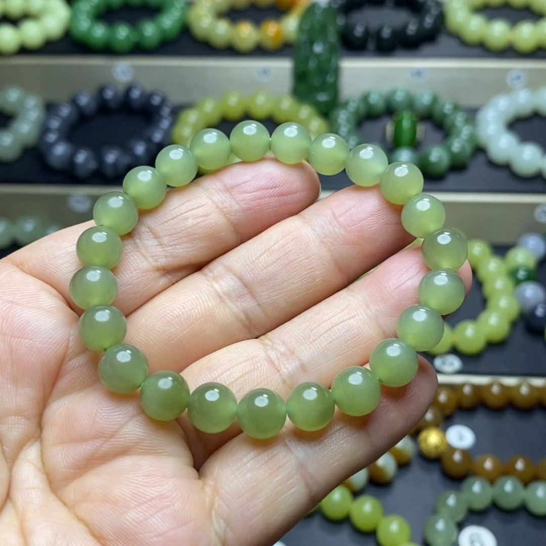 和田玉未镶嵌手串