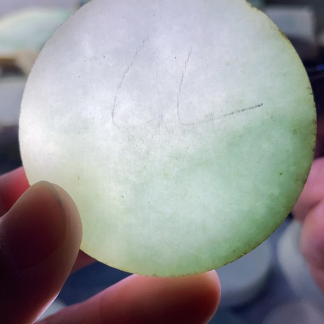 翡翠颈饰未镶嵌毛75