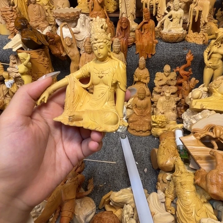 黄杨木黄杨木瑕疵观音