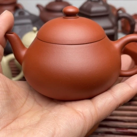紫砂茶壶随**说紫砂壶全手工