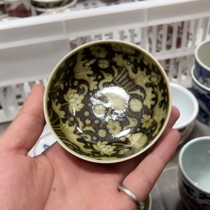杯子景德镇陶瓷老陶