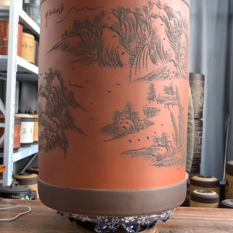 紫砂茶叶罐茶叶罐