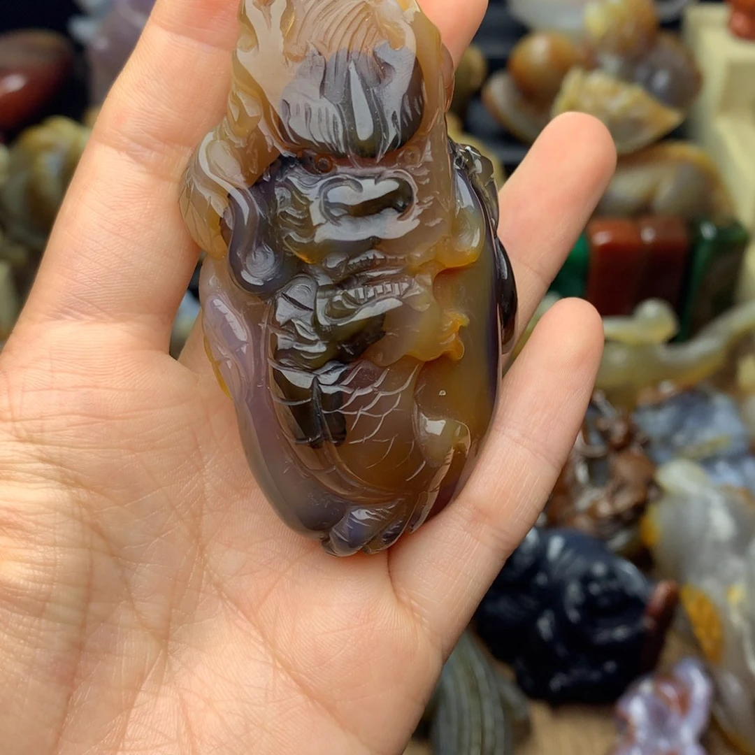 【闪购商品】未镶嵌玛瑙/玉髓珠宝奇石