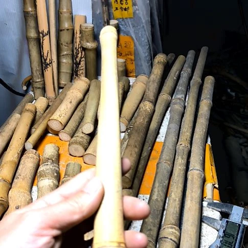 ╰**风实心玉竹毛料扭扁