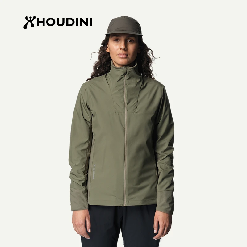 HOUDINI/胡丁尼Pace Wind 风速女款户外防风夹克810066