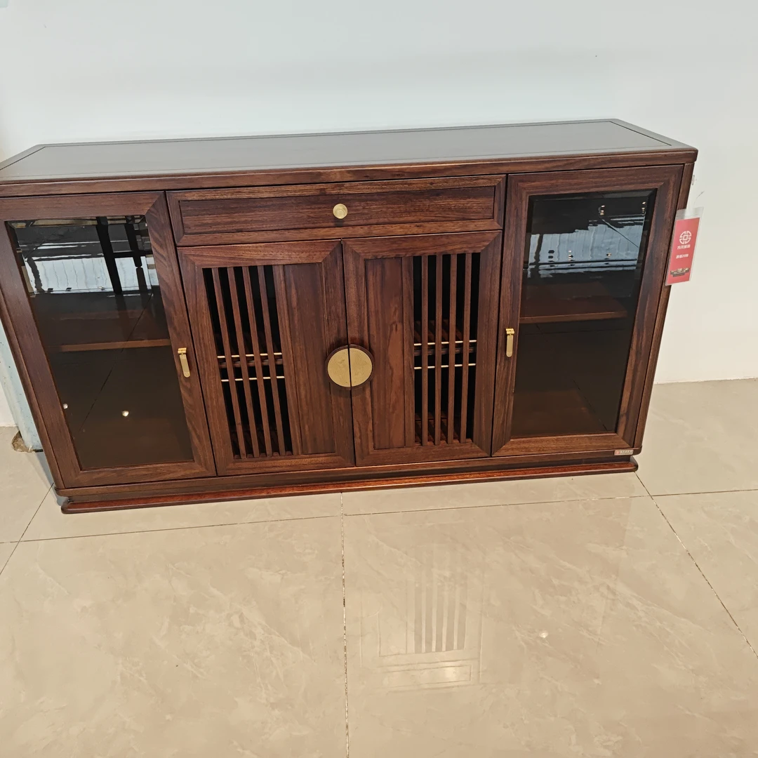 纯色新中式储藏900MM以下餐边柜储物柜柜子餐厅