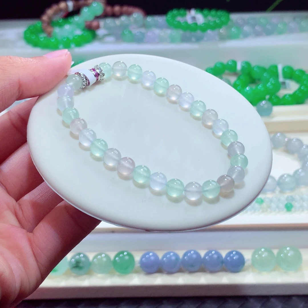 未镶嵌手串翡翠卡6.18