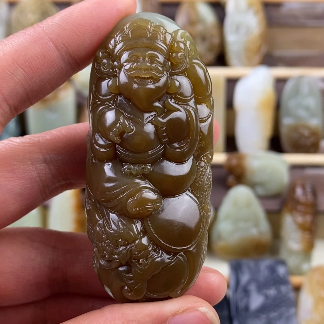 和田玉颈饰未镶嵌无***相