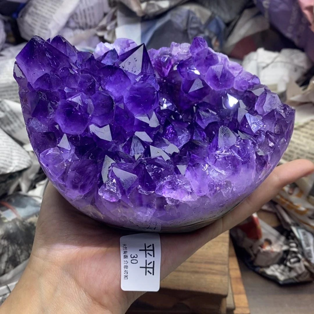 紫晶未镶嵌大型摆件（非配饰）