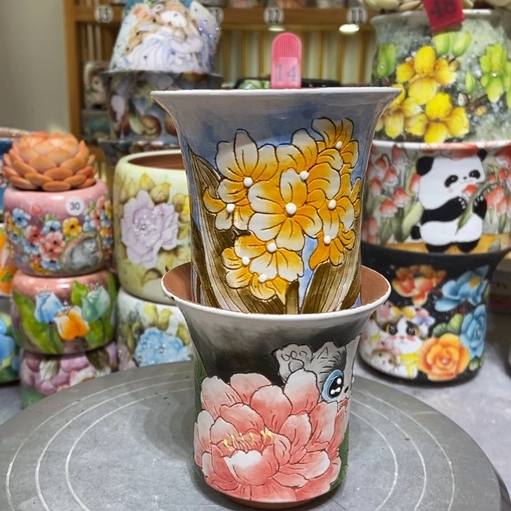 景德镇艺术手绘作品