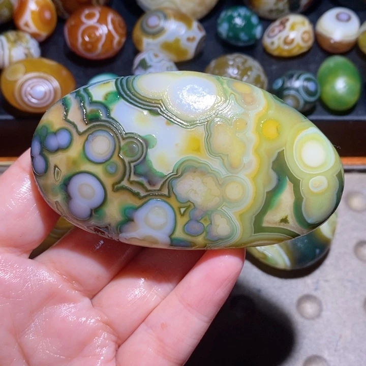 未镶嵌玛瑙/玉髓珠宝半成品27