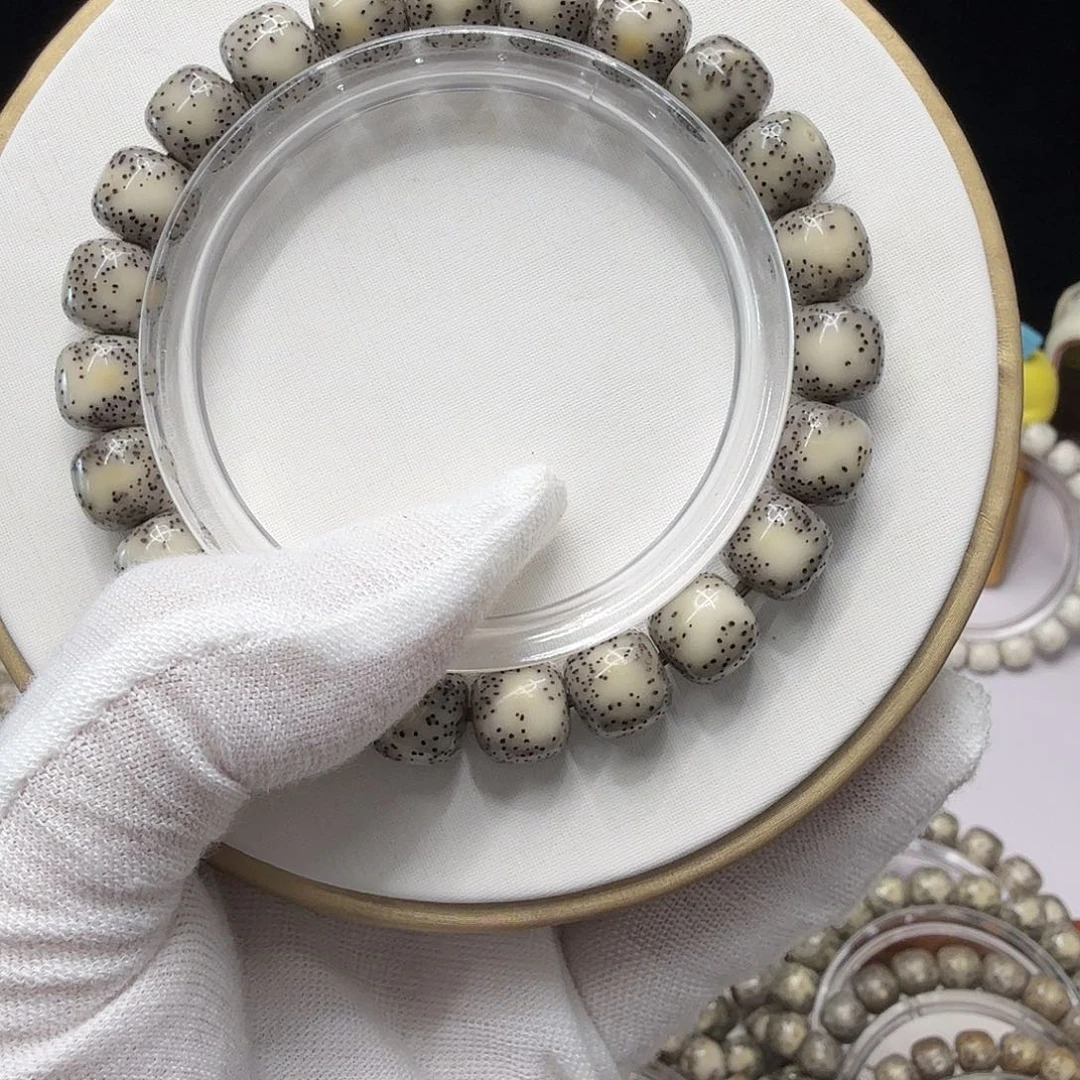 吊坠星月菩提灰背细星