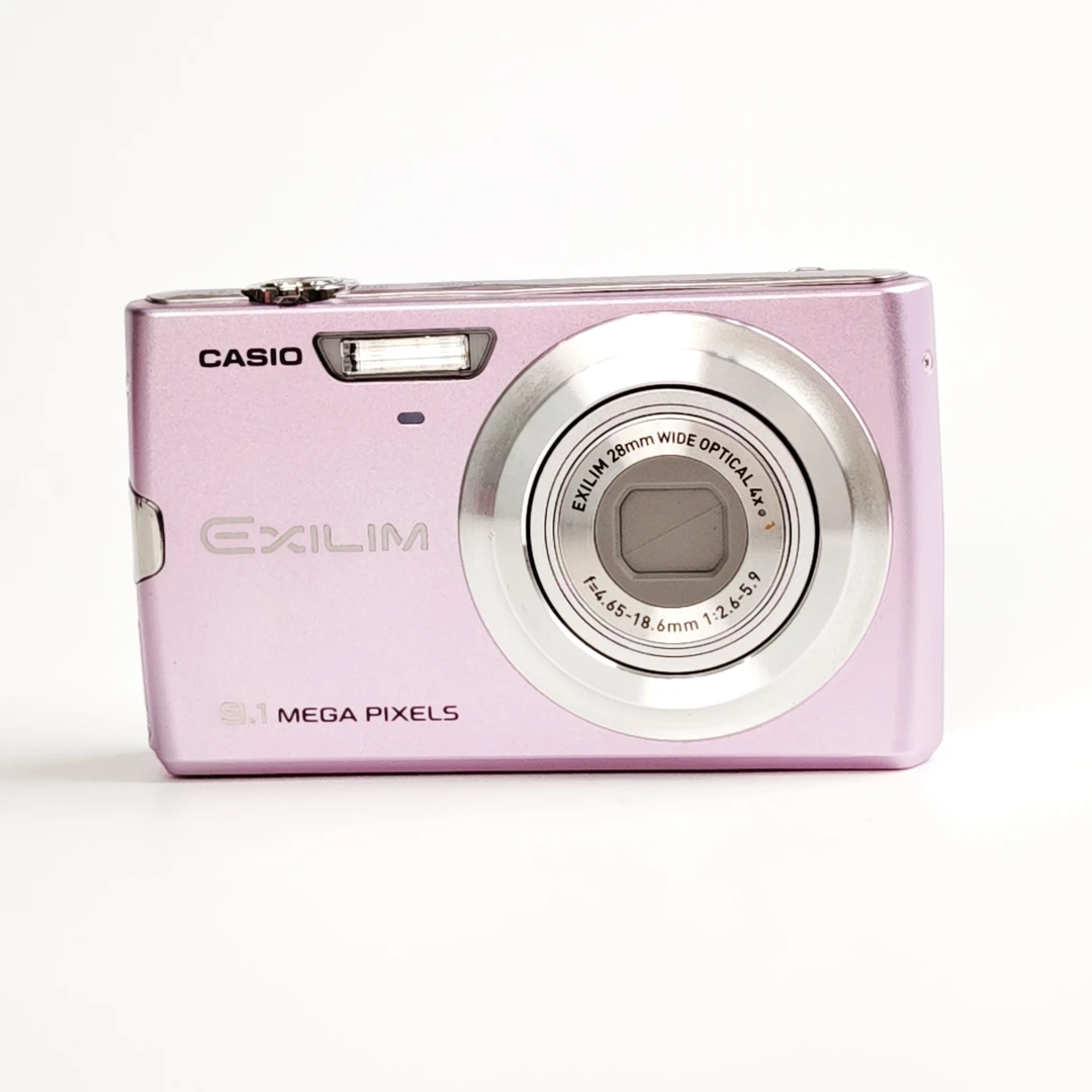 9新 Casio/卡西欧 z250粉色原盒910万像素4倍变焦柔光复古相机
