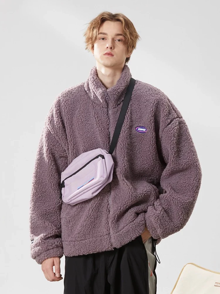 潮牌加厚保暖毛绒外套22017-C-8-7