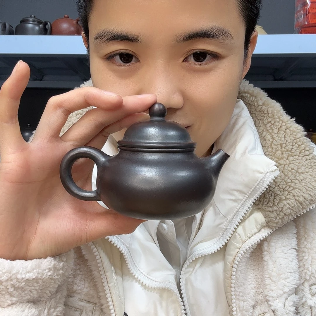 紫砂茶壶民间手艺人全手工制作