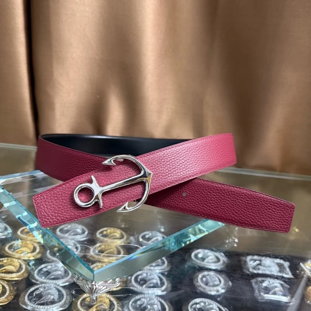 新款男女通用高档皮带休闲工字扣H扣牛皮腰带青中年商务情侣韩潮