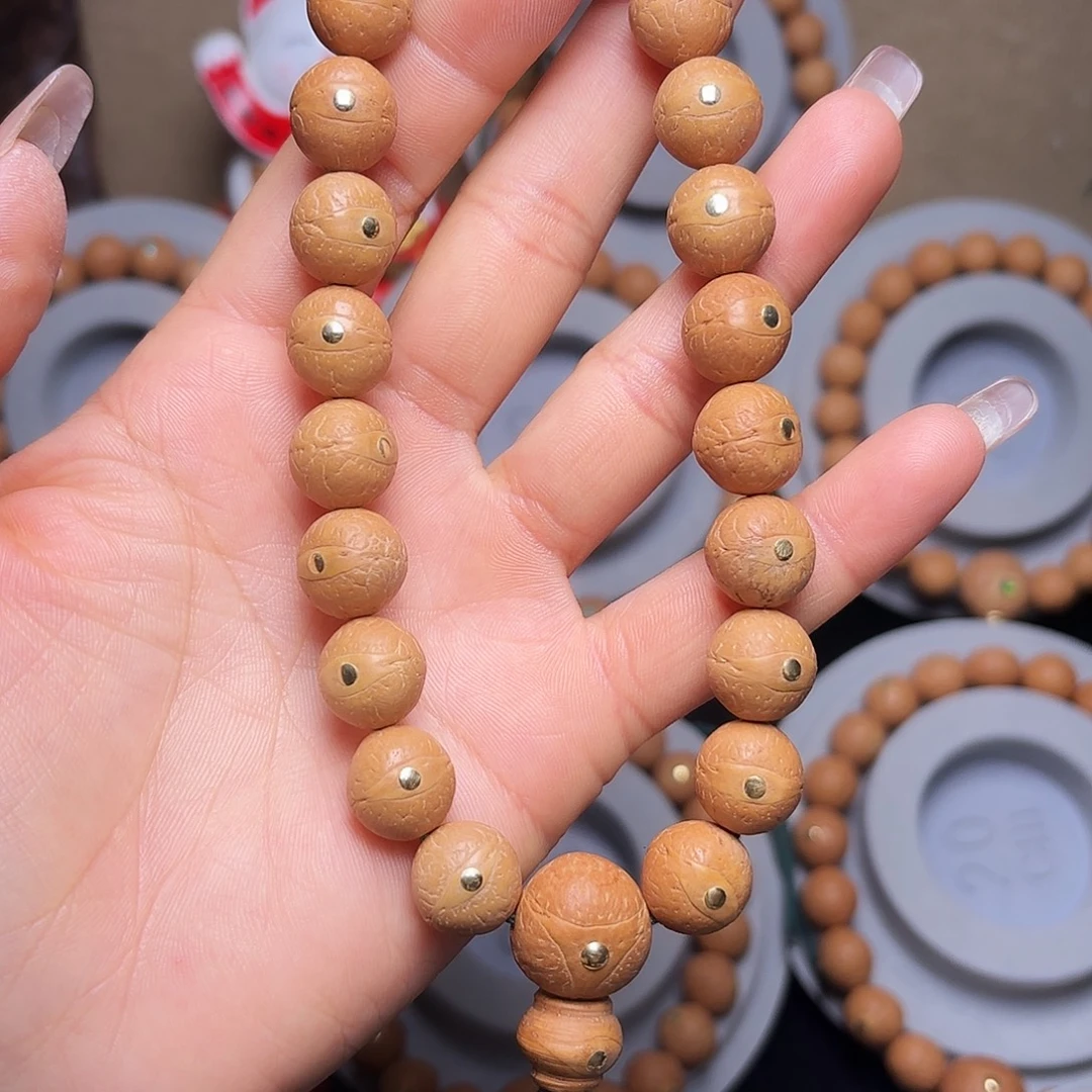 凤眼菩提吊坠12手串