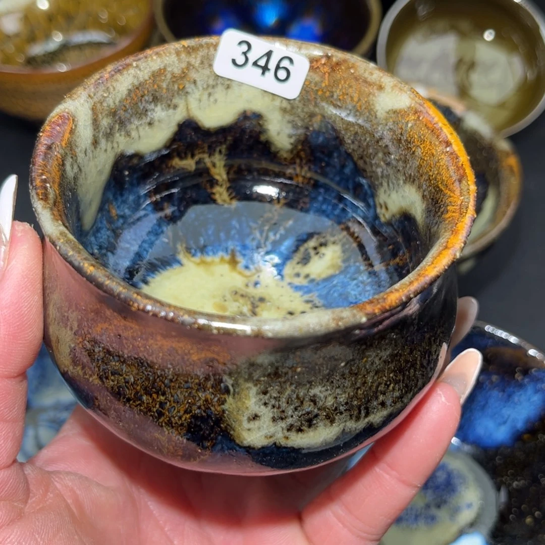 小***艺茶盏346 建盏单盏太好看了吧……