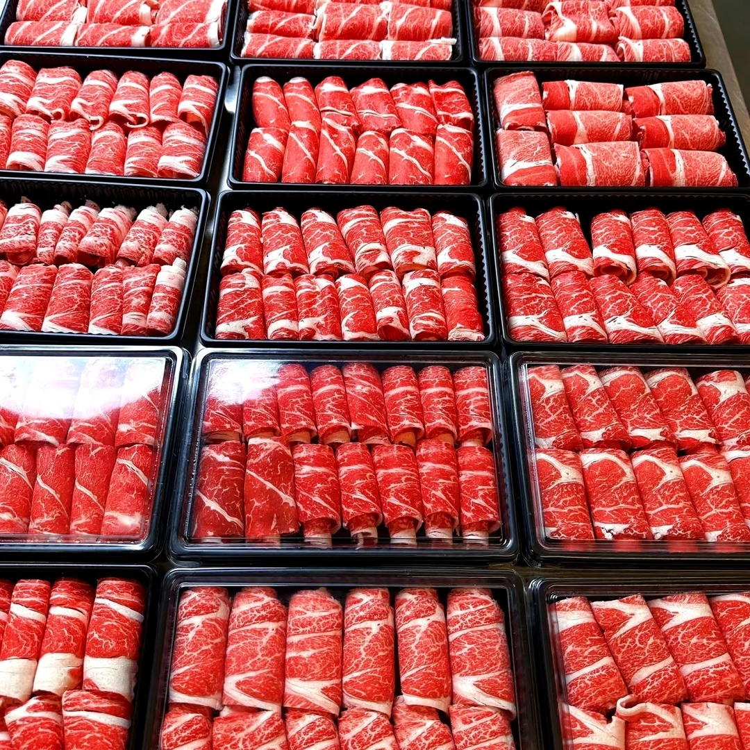 （现刨牛羊肉卷）现切羊牛肉卷400g，原切不合成不惨假，假一赔十