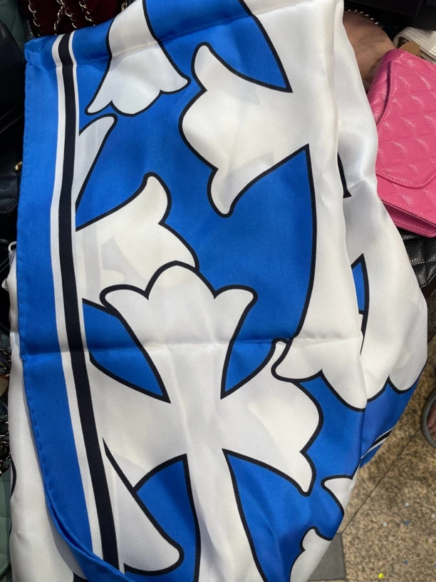 95新 Chrome Hearts/克罗心 夏七中古/克罗心丝巾