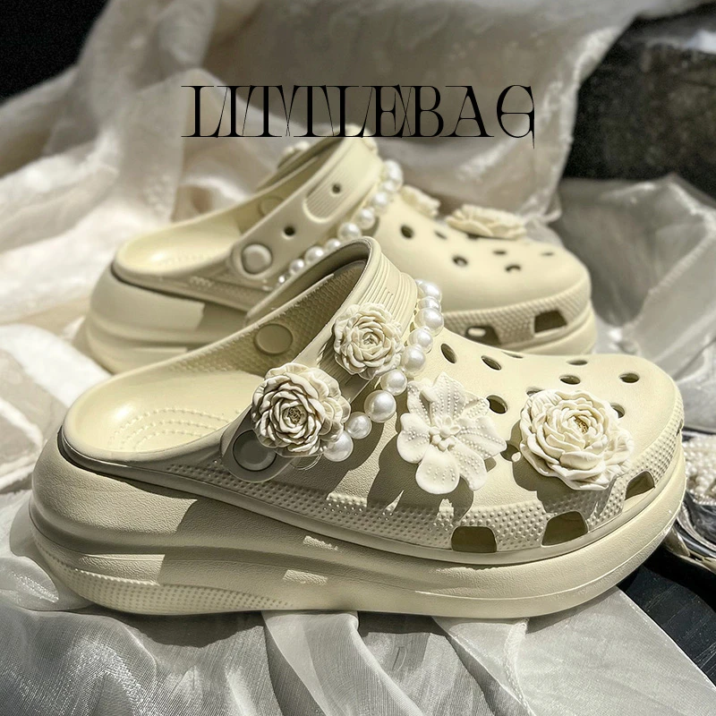 【qianqian】泡芙洞洞鞋~洞门永存~增高5.2cm巨好穿夏季百搭