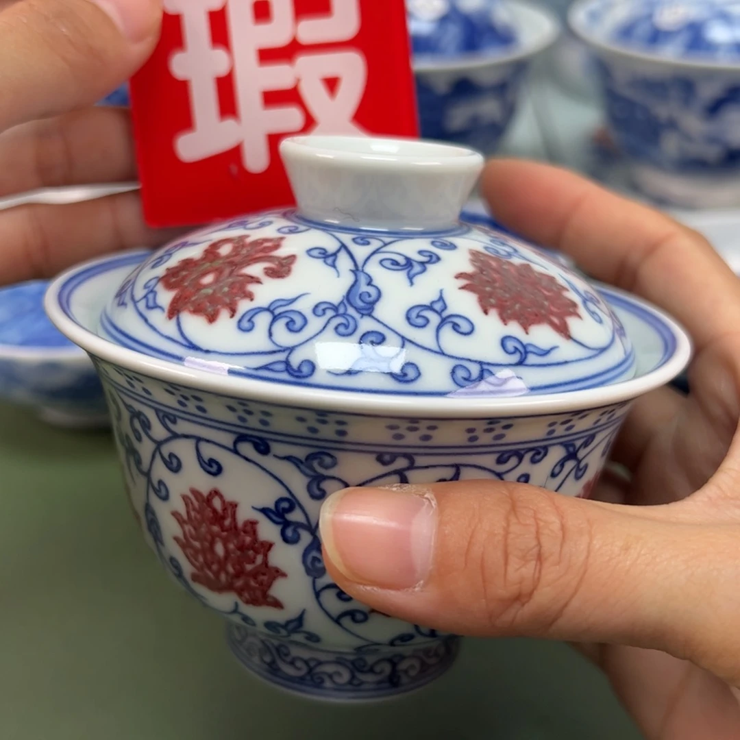 杯景德镇纯手绘茶具120