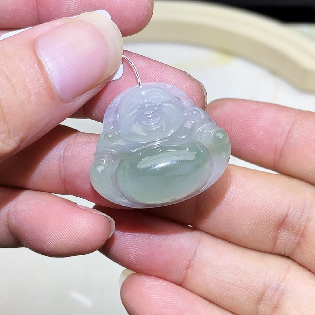翡翠未镶嵌吊坠(不含链)回流