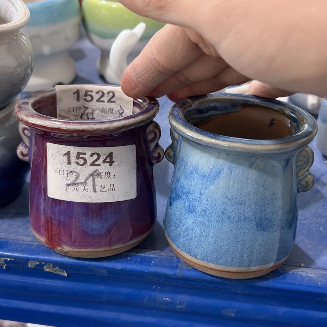 陶瓷多肉小花盆@@1524