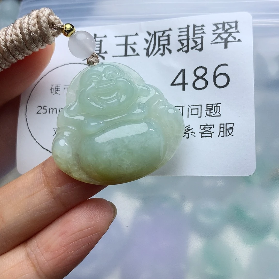 翡翠未镶嵌颈饰486