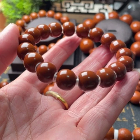 财***Q手串/手链橄榄核橄榄1.2